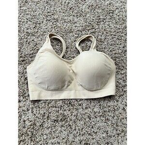 Body & Bra Nude Seamless Wireless Comfort Bra Size Large